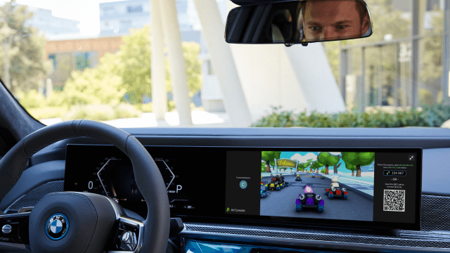 Can’t Get a PS5? Play Video Games On A BMW Car Instead