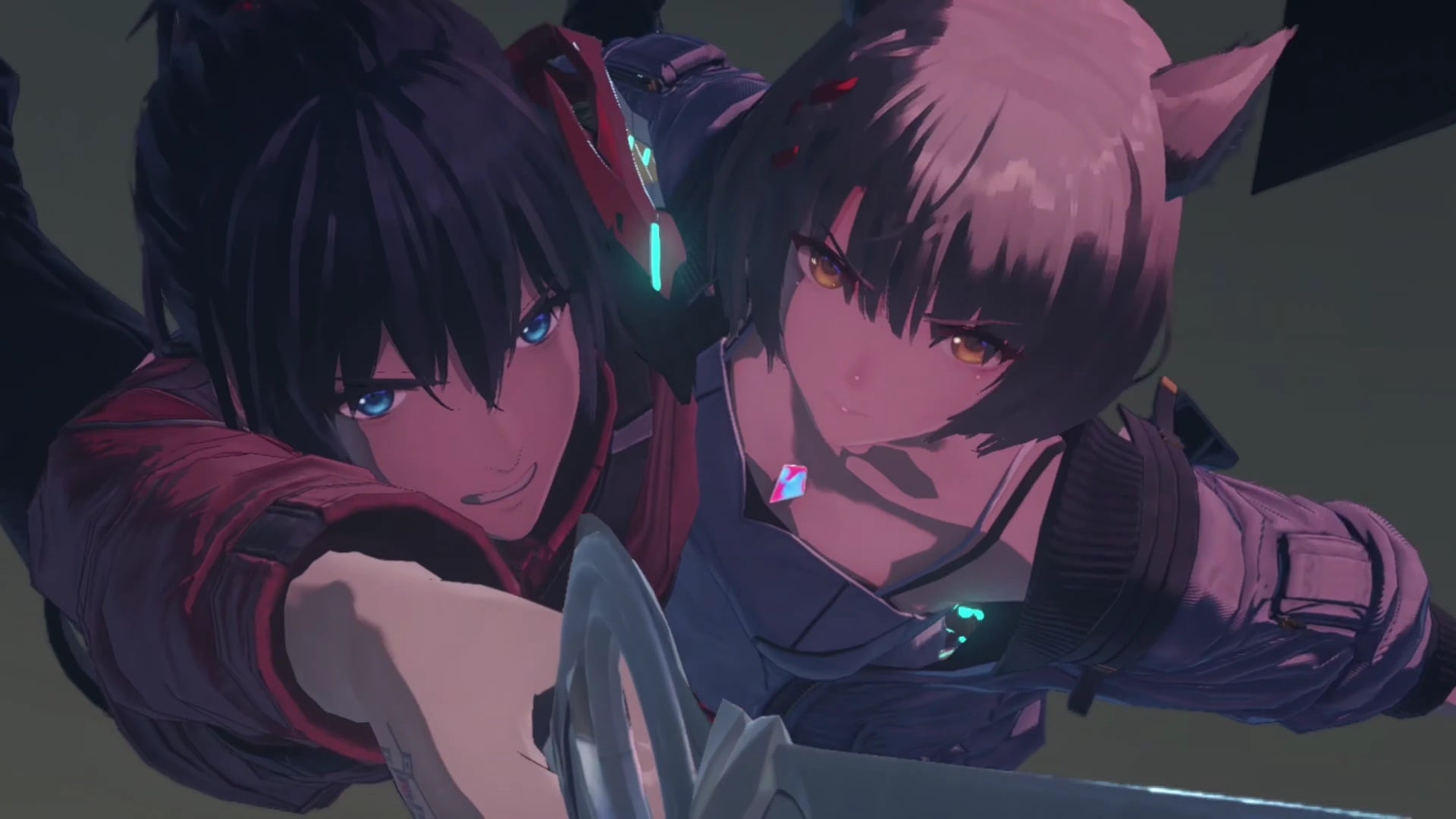 Noah and Mio, power couple. (Screenshot: Monolith Soft / Nintendo)