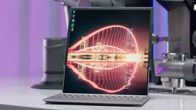 Lenovo’s Prototype Laptop Has A Growing Screen That Doubles In Height
