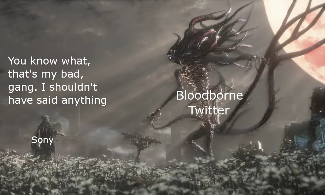 Bloodborne Fans Feel Baited by Deleted Sony Tweet