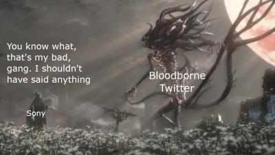 Bloodborne Fans Go Hog Wild After Sony Tweets Zoomed-In Picture Of A Hunter