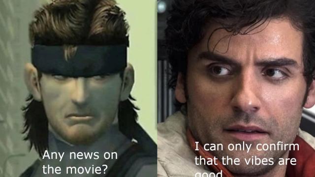 Oscar Isaac Still Positive About Getting A Metal Gear Solid Movie Off The Ground