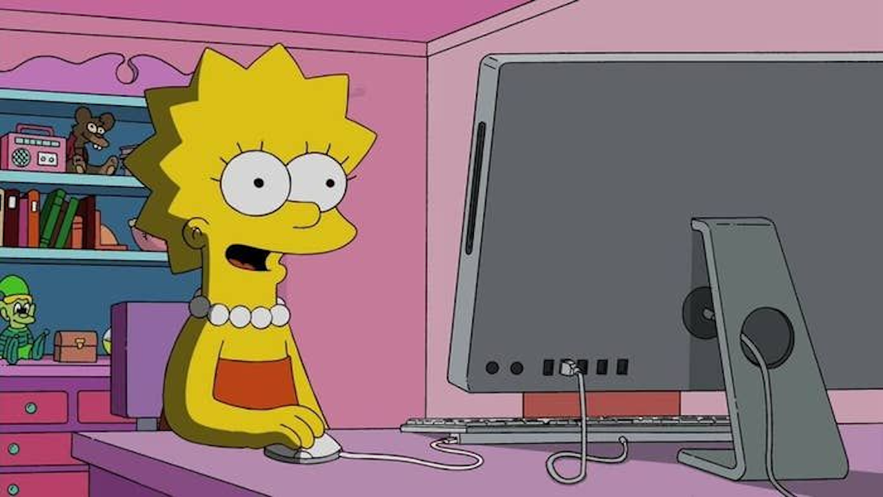 dell accc lisa simpson at computer