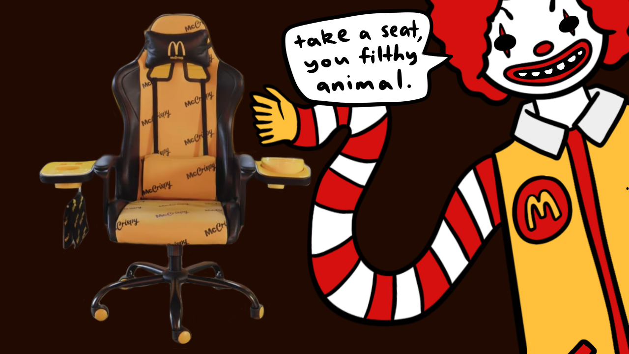 mcdonalds ultimate gaming chair