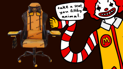 I Live In Fear Of The McDonald’s Ultimate Gaming Chair