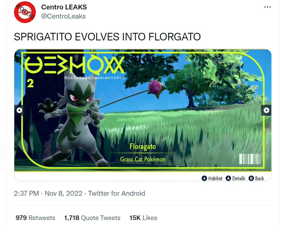 Screenshot: The Pokémon Company / CentroLeaks / Twitter / Kotaku