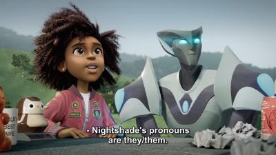 New Transformers Series Introduces Its First Nonbinary Robot