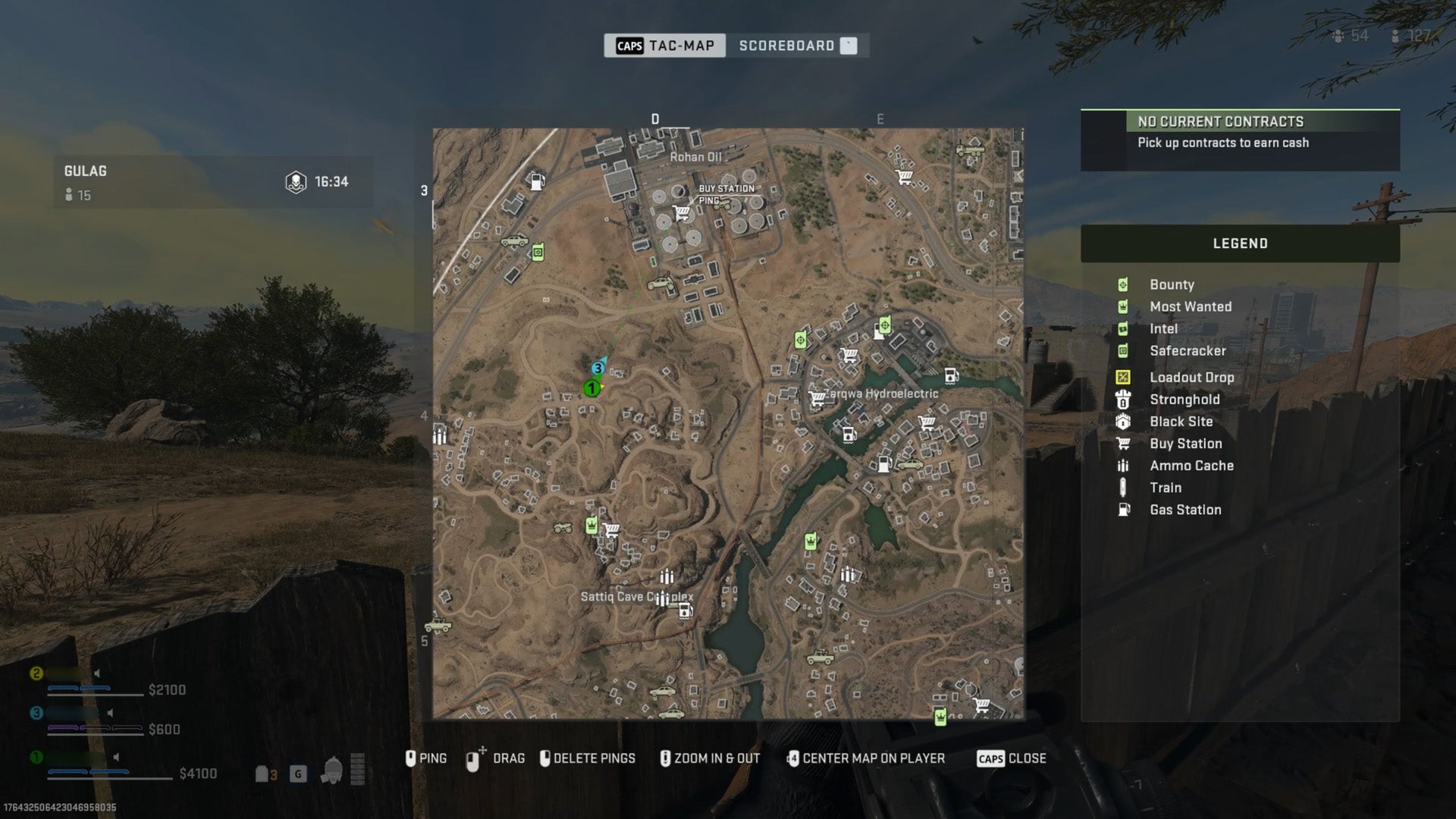 You can ping from the map too! (Screenshot: Activision / Kotaku)