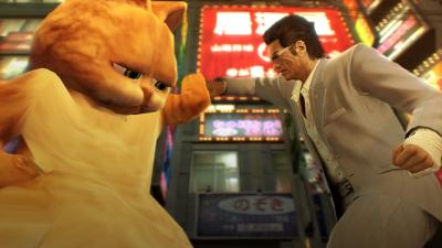What If Garfield Were The Main Protagonists Of Yakuza 0?