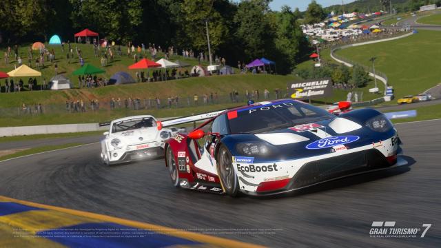 GT7 Celebrates 25 Years of Gran Turismo by Adding Road Atlanta and 4 New Cars