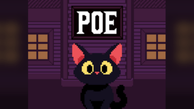 Waste Some Time With Poe, A Ghost-Whacking Black Cat