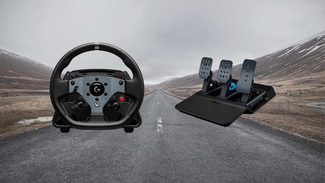 logitech pro racing wheel and pedals