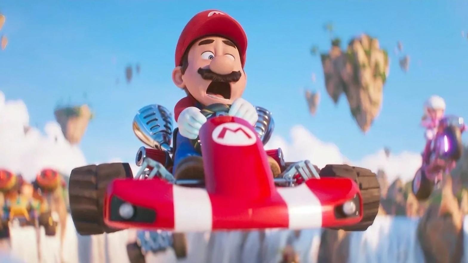 Chris Pratt's Mario voice goes hard on mute.  (Screenshot: Nintendo / Illumination Studios / Kotaku)