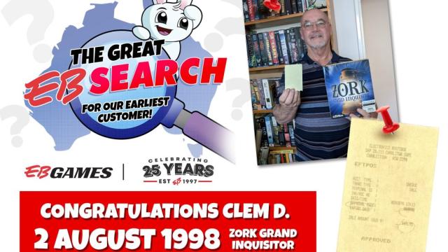 After Nationwide Search, EB Games Has Found Its Earliest Ever Customer