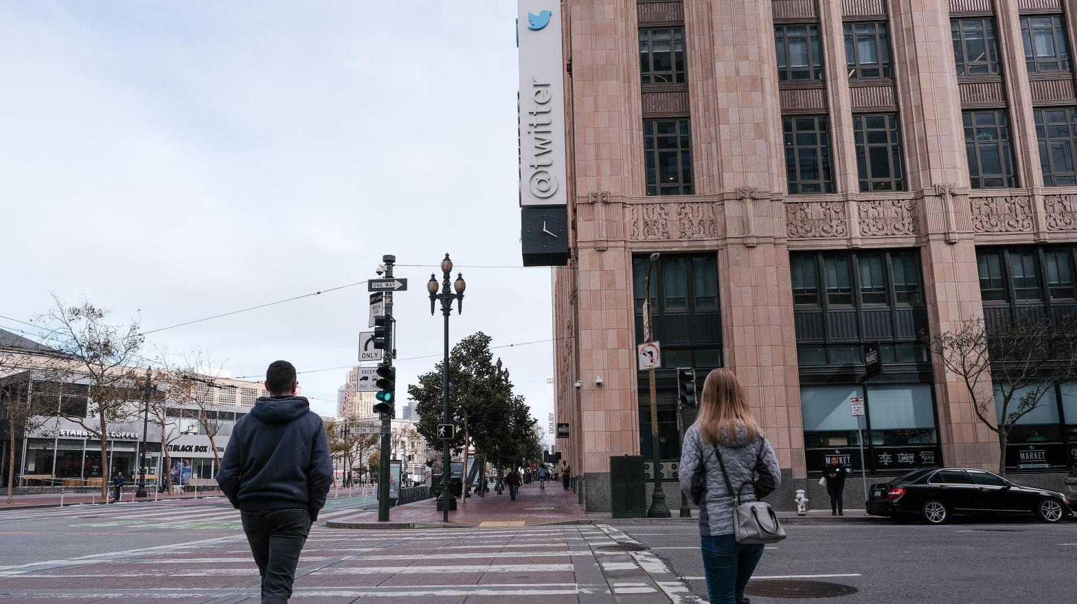 Twitter staff at the San Francisco office reportedly came in Monday only to find that the company had installed beds in some of the unused space.  (Photo: David Odisho, Getty Images)