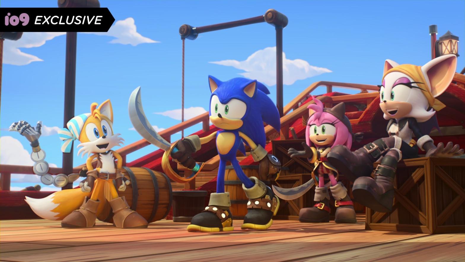 Ahoy, Sonic! (Image: Netflix)