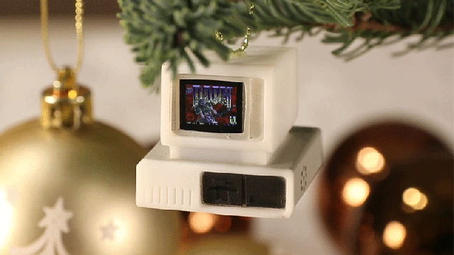 Now Even Your Christmas Tree Can Run Doom