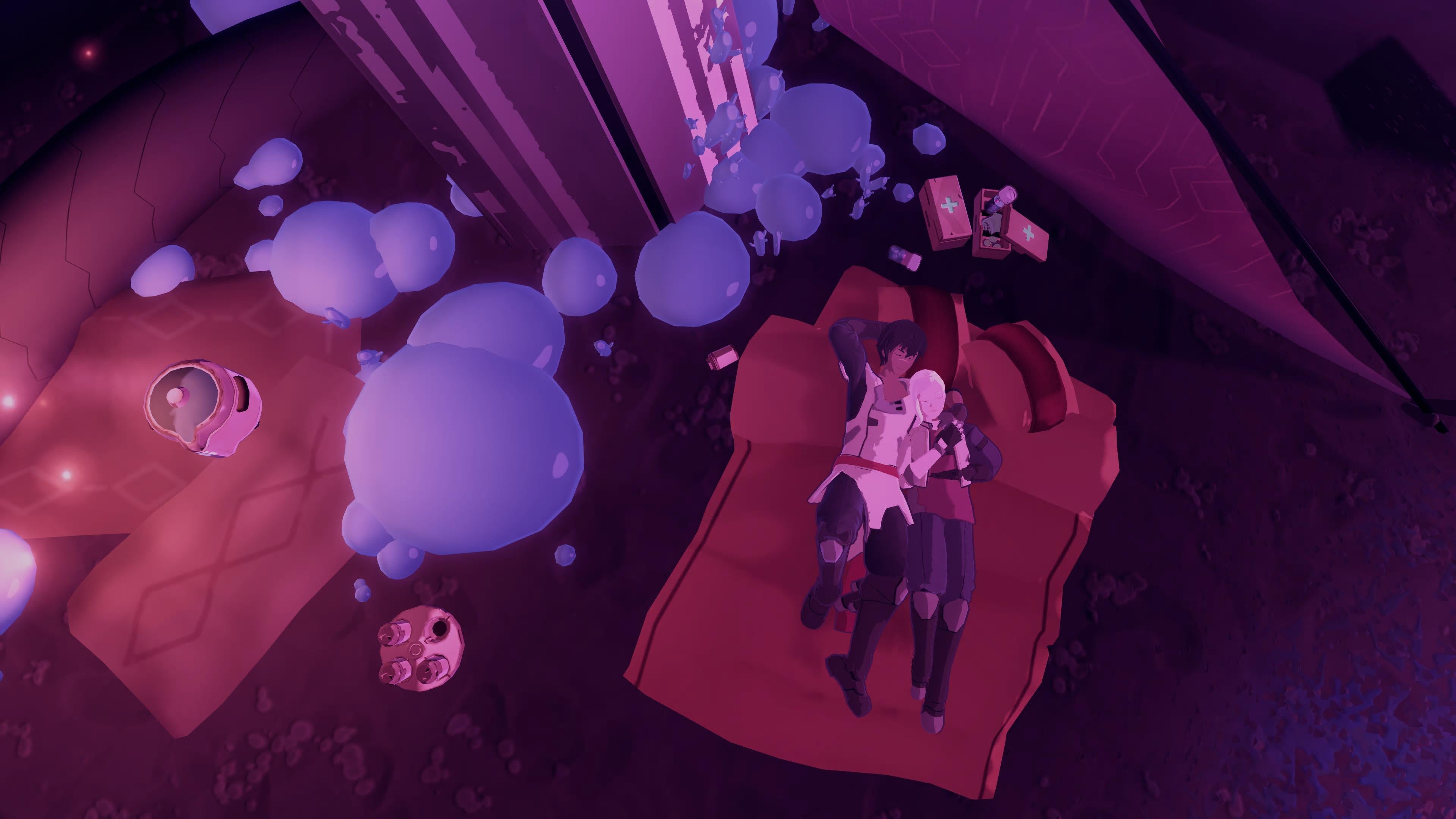 Haven's Couples Update gave queer fans a new reason to experience the RPG in 2022. (Screenshot: The Game Bakers / Kotaku)