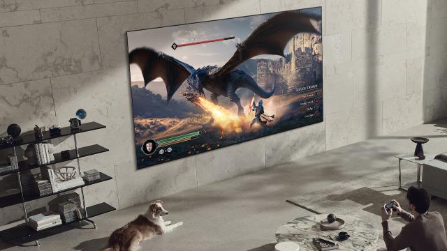 This 96-Inch LG OLED TV Has (Almost) No Cables