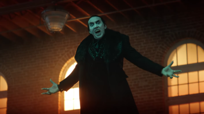 Renfield’s First Trailer Shows Nicolas Cage’s Ultra-Campy Dracula in Action