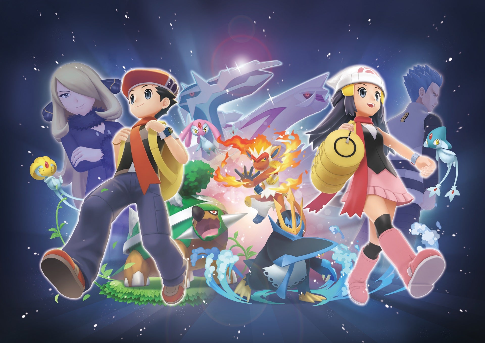 Pokémon Brilliant Diamond and Shining Pearl are fine remakes, but play it so safe that they don't feel quite as magical as the source material. (Image: The Pokémon Company)