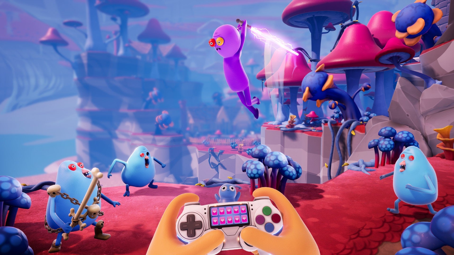 2019's Trover Saves the Universe was Squanch Games' third release and featured Justin Roiland's voice acting.  (Image: Squanch Games)