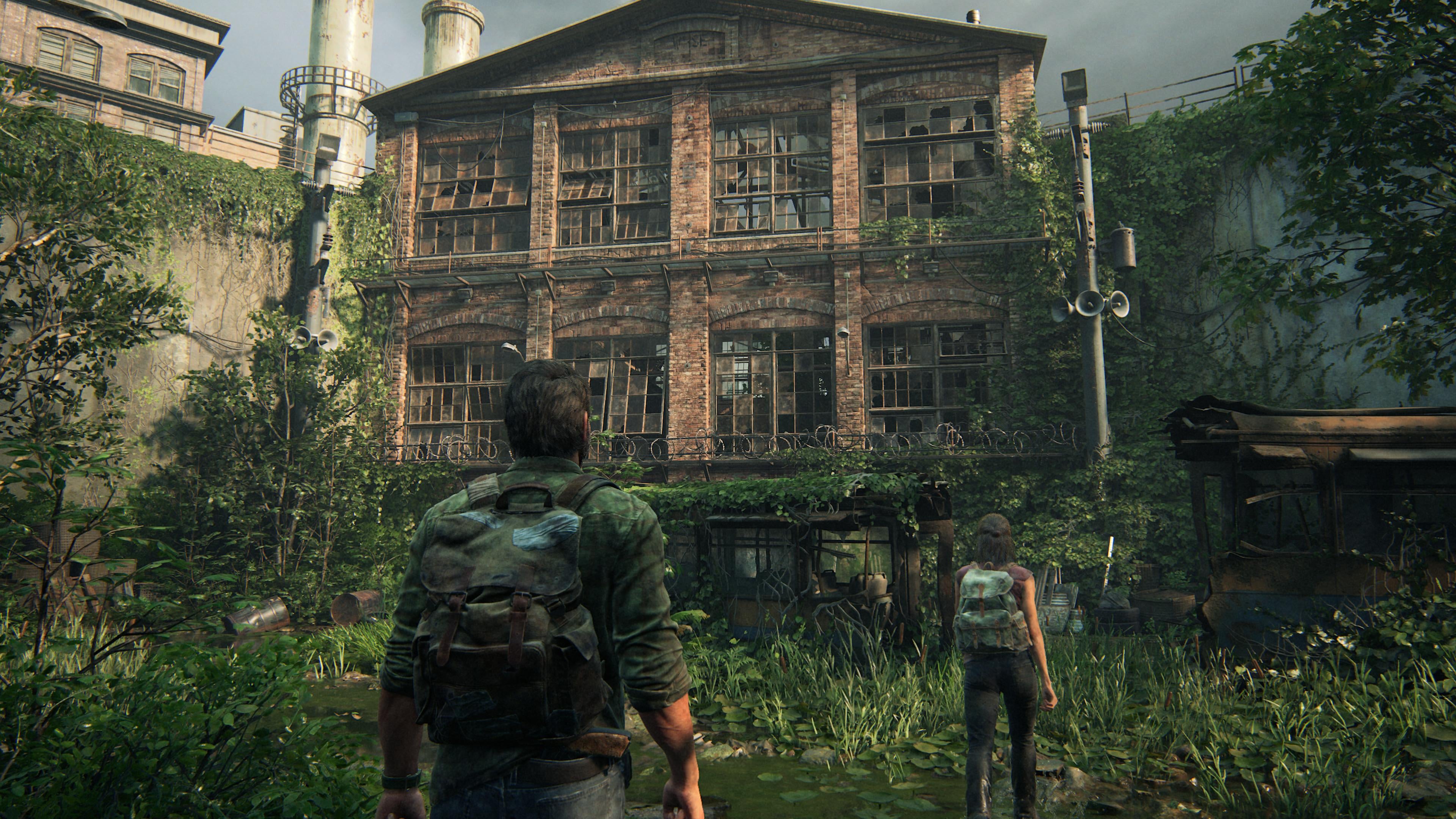 Look at all this stunning, vibrant green in the setting for the early part of the game. (Screenshot: Naughty Dog)