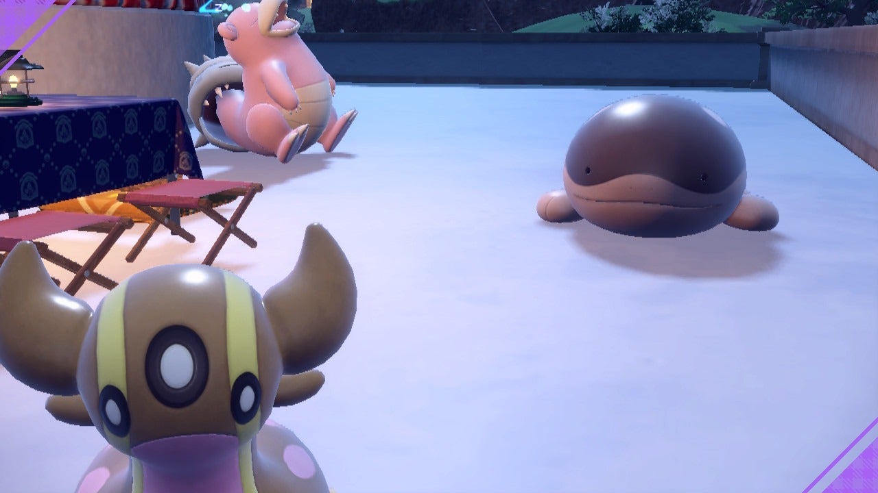 Slowbro can still pack a punch against Greninja, but Clodsire and Gastrodon have some better defensive options. (Screenshot: The Pokémon Company / Kotaku)