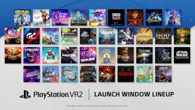 PlayStation Announces PSVR 2’s Complete 37-Game Launch Lineup