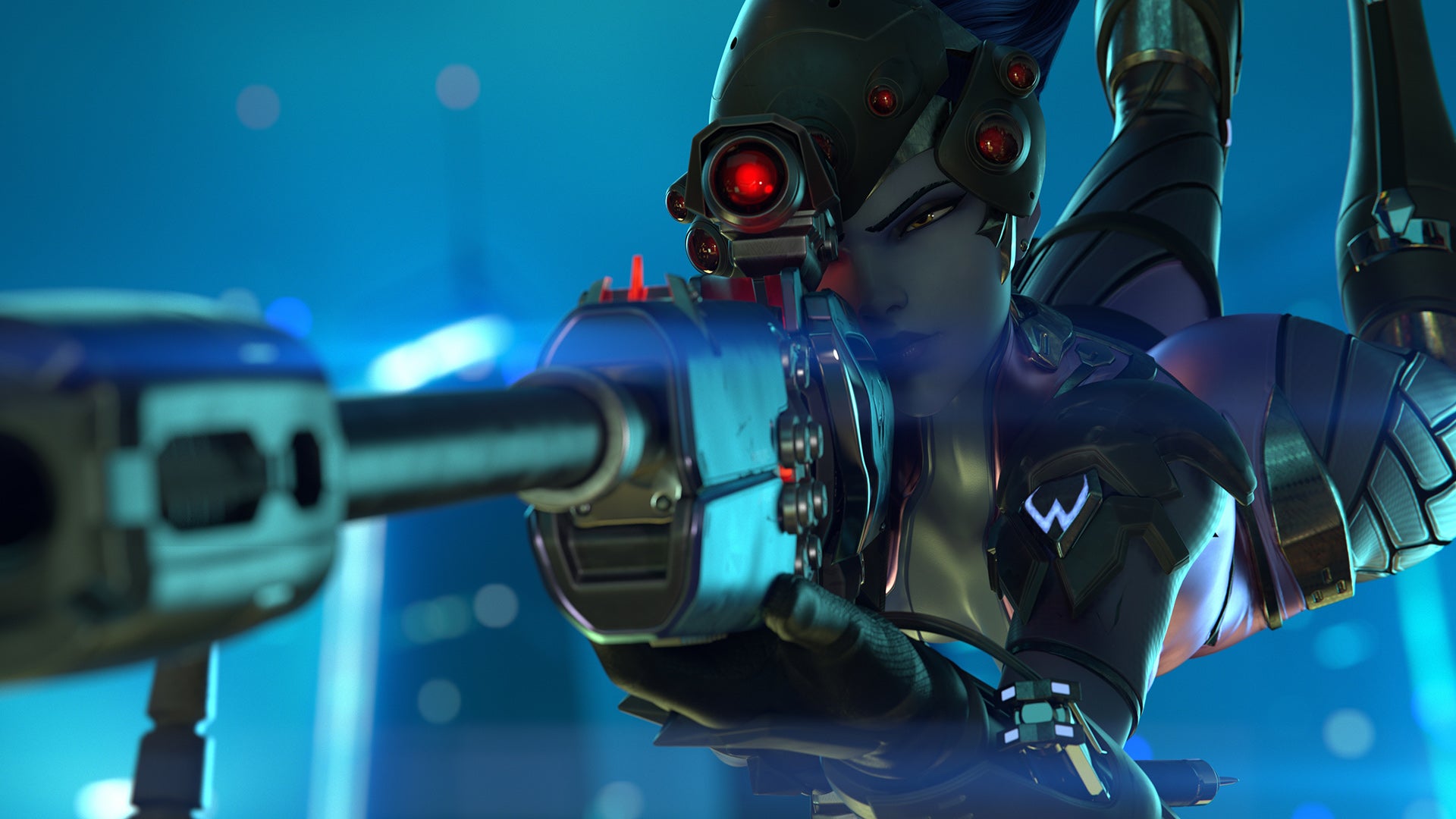 Heroes like Widowmaker are going to target your support. If you can't kill them immediately, find ways to make them ineffective. (Image: Blizzard Entertainment)