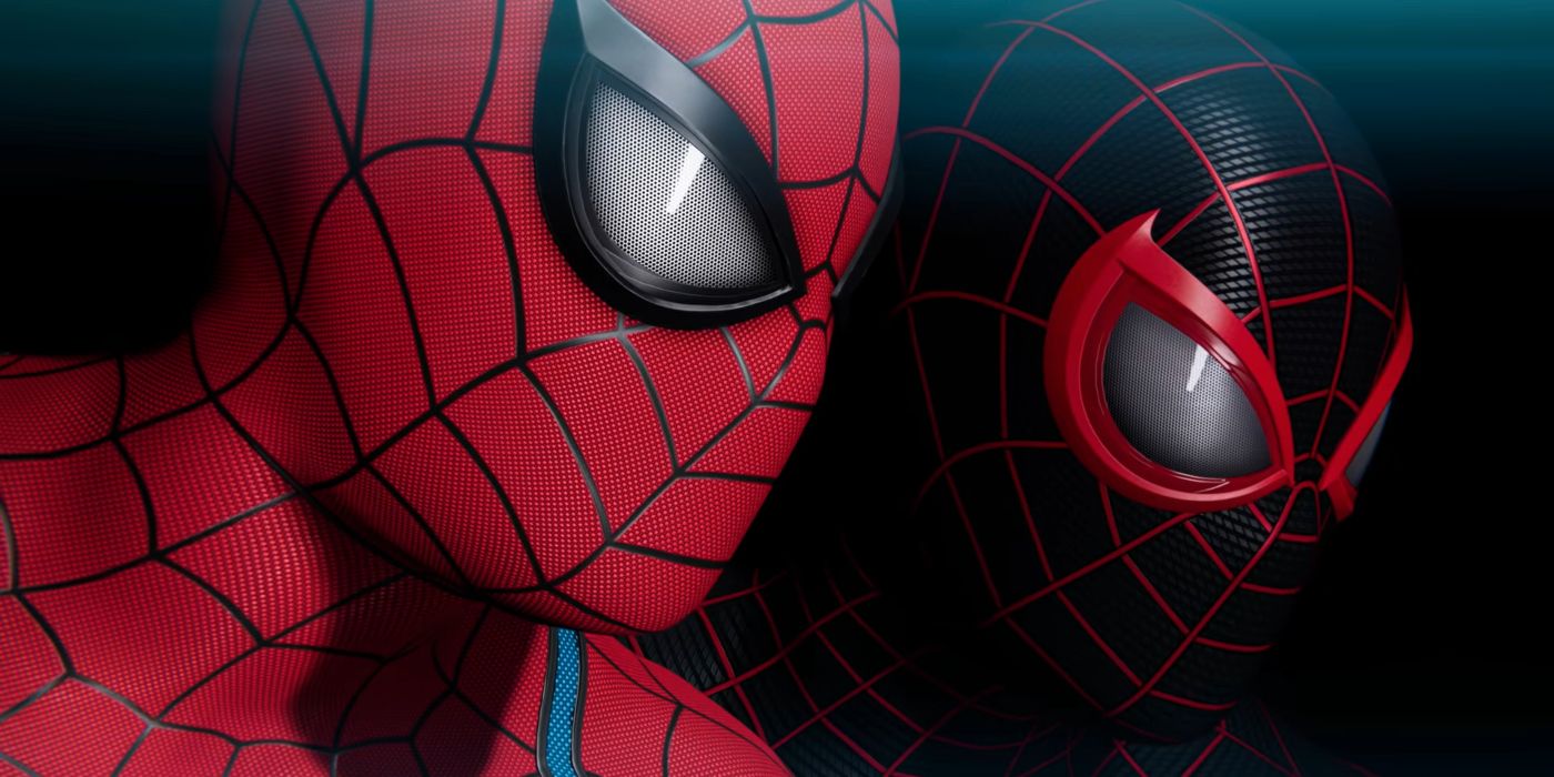 After starring in their own games, Peter and Miles co-headline Spider-Man 2. (Image: Insomniac Games)