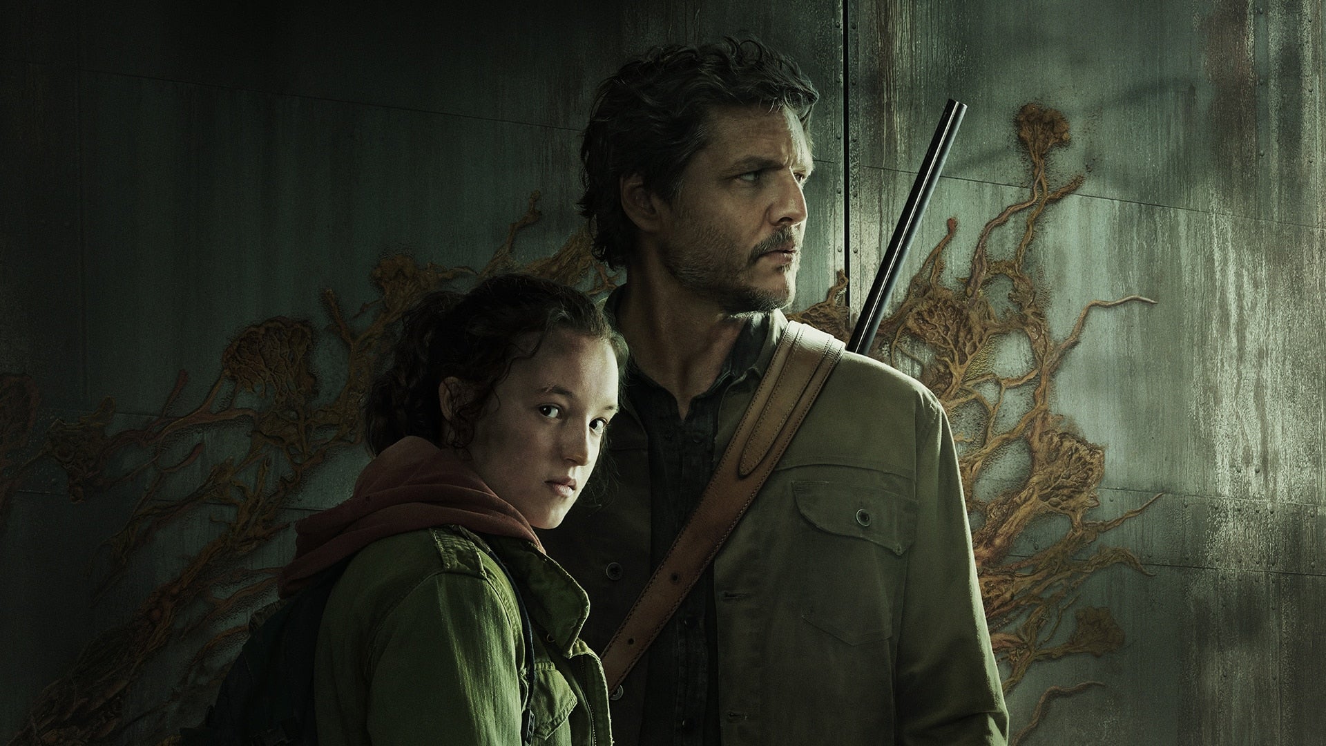 Pedro Pascal and Bella Ramsey star as Joel and Ellie in HBO's adaptation. (Image: HBO)