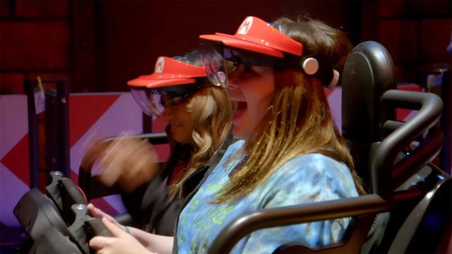Nintendo’s Big Mario Kart Ride At Universal Can Only Be Ridden By Thin People