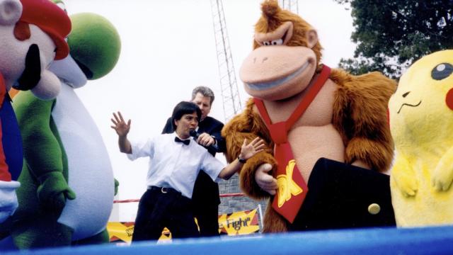 In 1999 Nintendo Had A Real-Life Wrestling Match Starring Mario And Pikachu