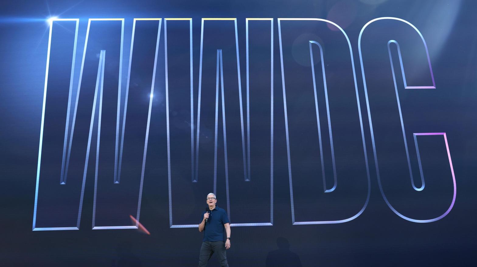 Apple is reportedly planning to reveal it's super expensive mixed reality headset during this year's WWDC conference in June. (Photo: Justin Sullivan, Getty Images)