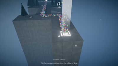 Humanity Is A Human-Herding Puzzle Game Where You Are A God Dog