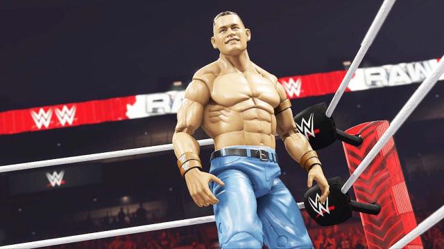 John Cena’s Action Figure Skin In WWE 2K23 Is Some Truly Cursed Shit