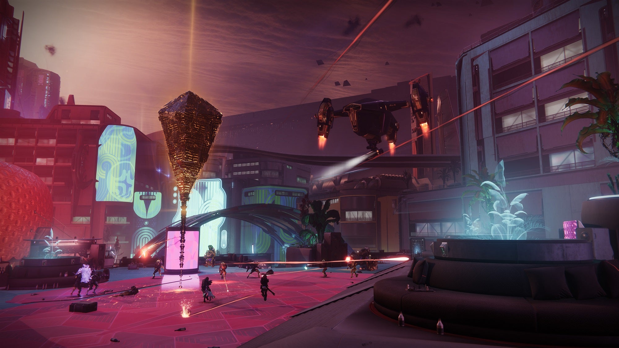 Terminal Overload is a great public activity, if you can find enough players to help out.  (Image: Bungie)