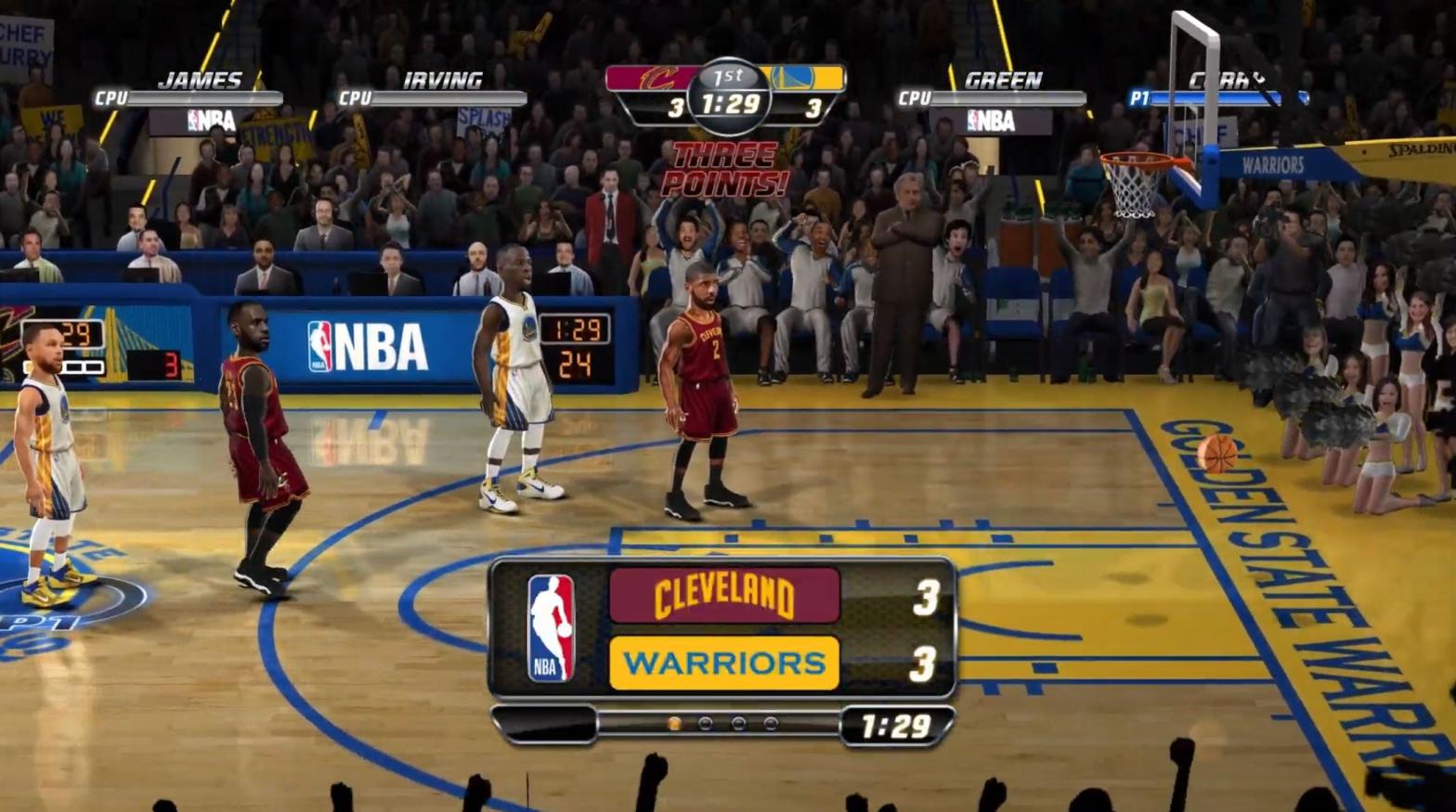 Screenshot: NBA JAM: Legends On Fire Edition