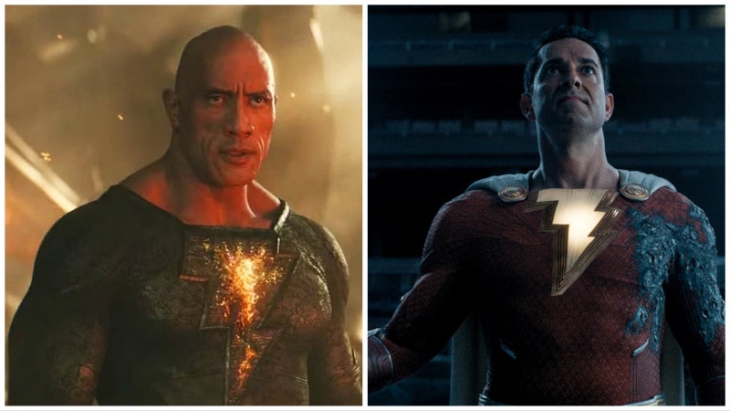 There could've been a link between Black Adam and Shazam, but it didn't happen. (Image: Warner Bros.)