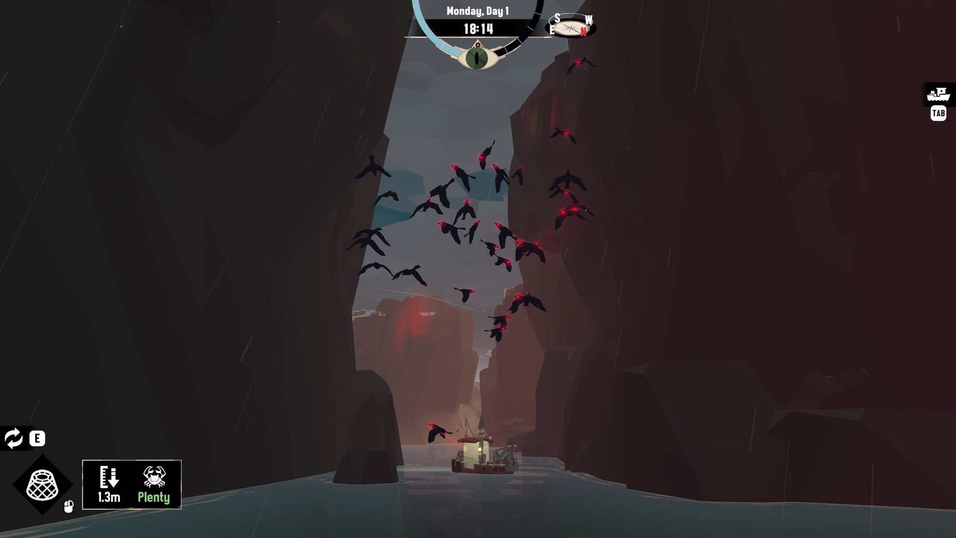 The evil crows are the best part. (Screenshot: Black Salt Games)