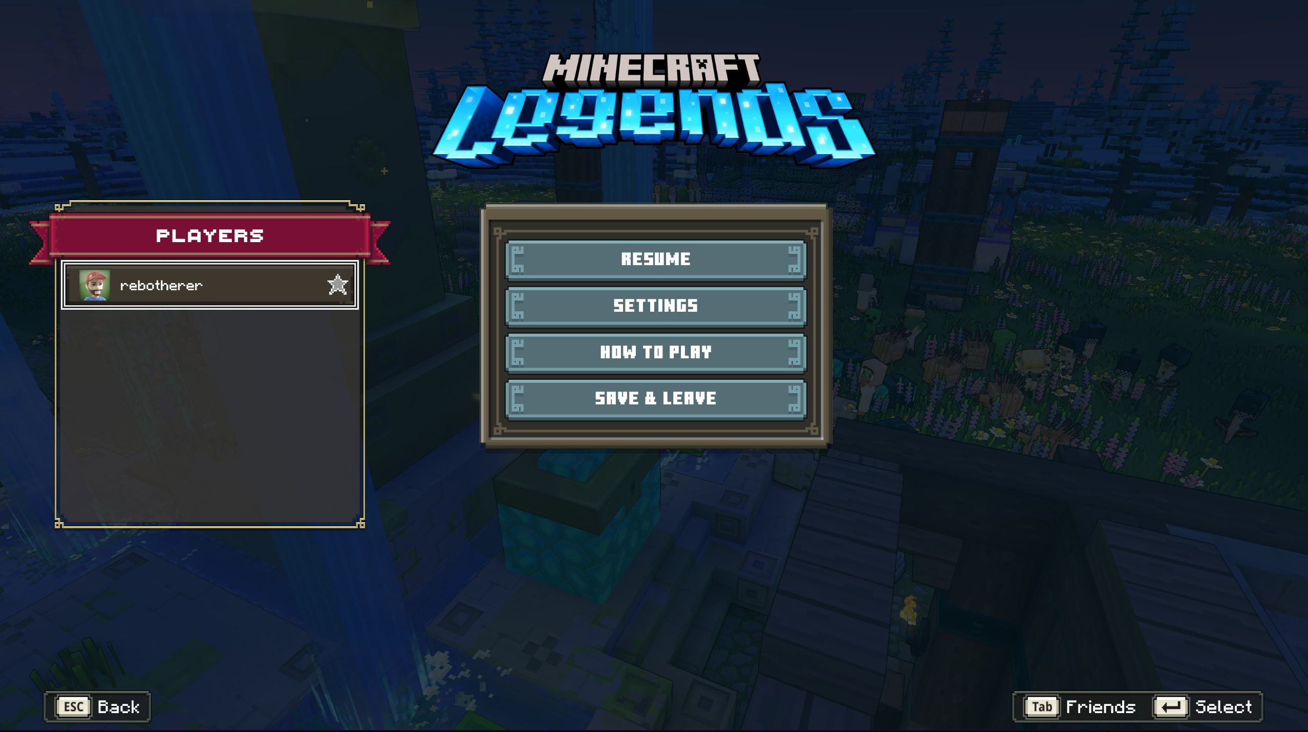 Minecraft Legends Steam Deck Settings - Performance