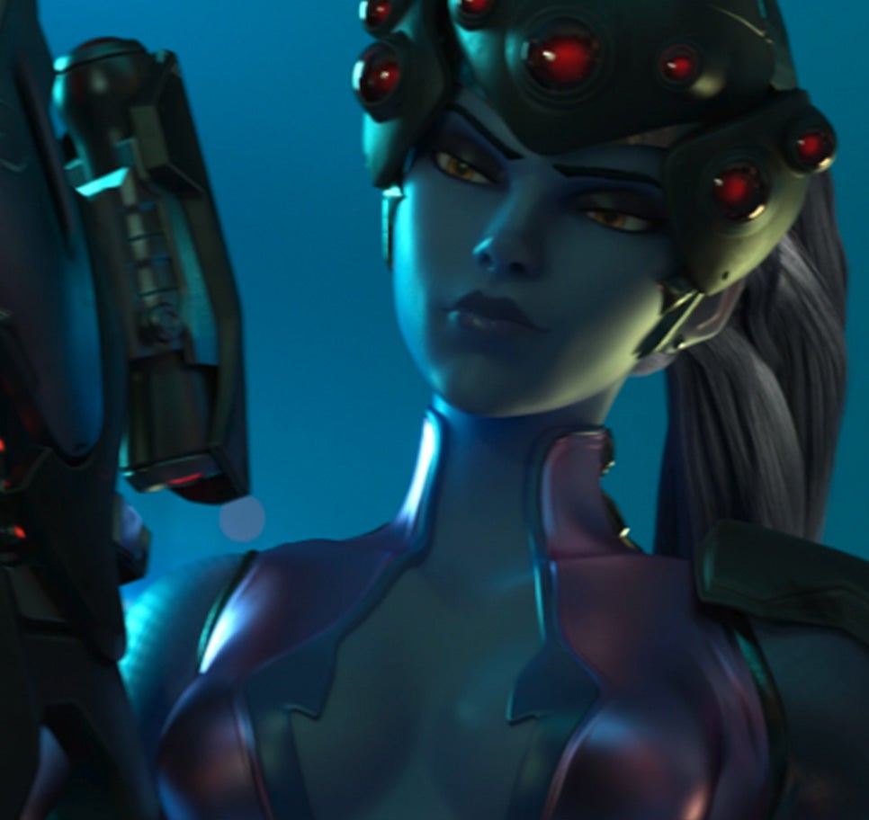 Widowmaker and her cleavage. (Image: Blizzard)