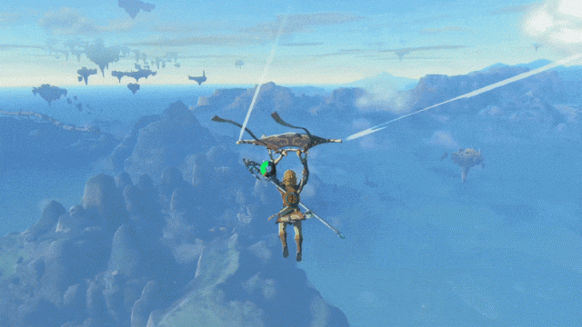 This Tears Of The Kingdom Paraglider Trick Basically Lets You Fly Forever
