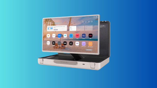 LG StanbyME Go 27 Briefcase Design Touch Screen