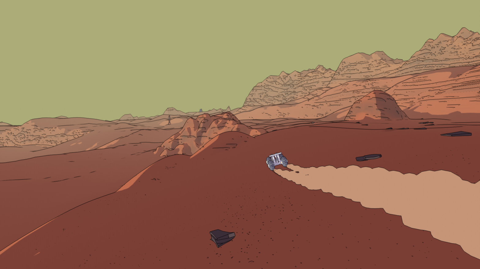Screenshot: Mars First Logistics