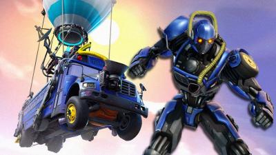 Fortnite’s Battle Bus Is Now A Transformer