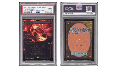 Don’t Worry If Your Magic: The Gathering Cards Aren’t Pristine, The $2M One Ring Only Got A PSA 9