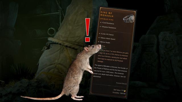 Diablo IV Players Are Following Rats To Find Good Loot