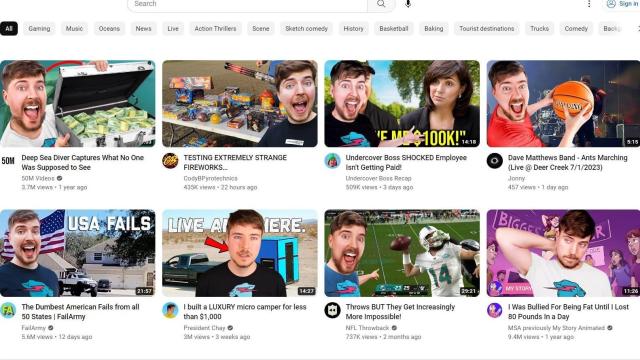 MrBeast’s Face Is Haunting Every YouTube Video Thanks To New Chrome Extension
